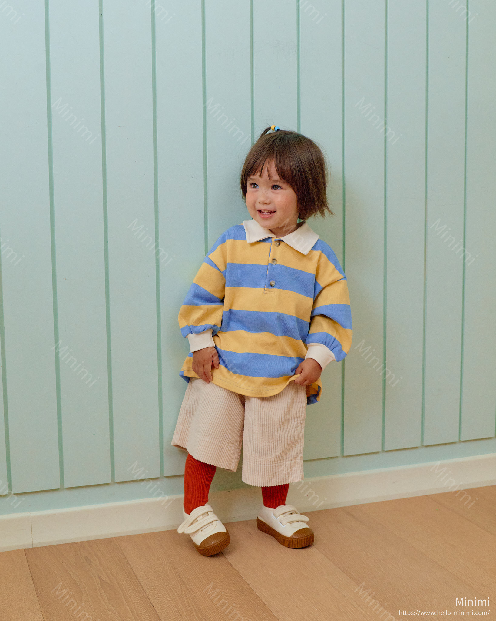 oott bebe Play Rugby Collar T-shirt 細節圖 25