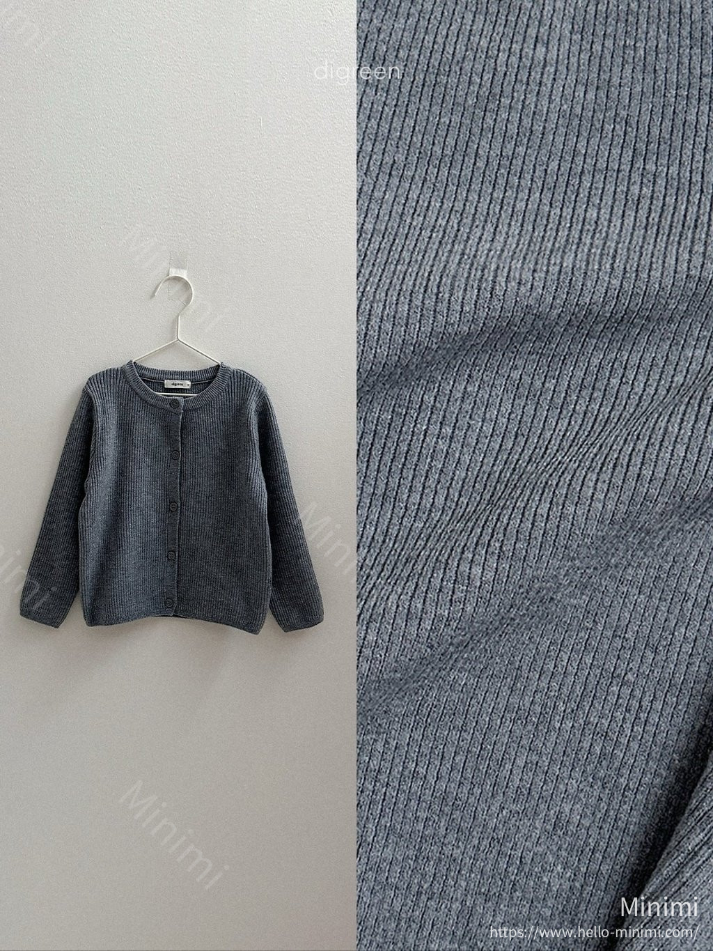 digreen Olive Cardigan 細節圖 6