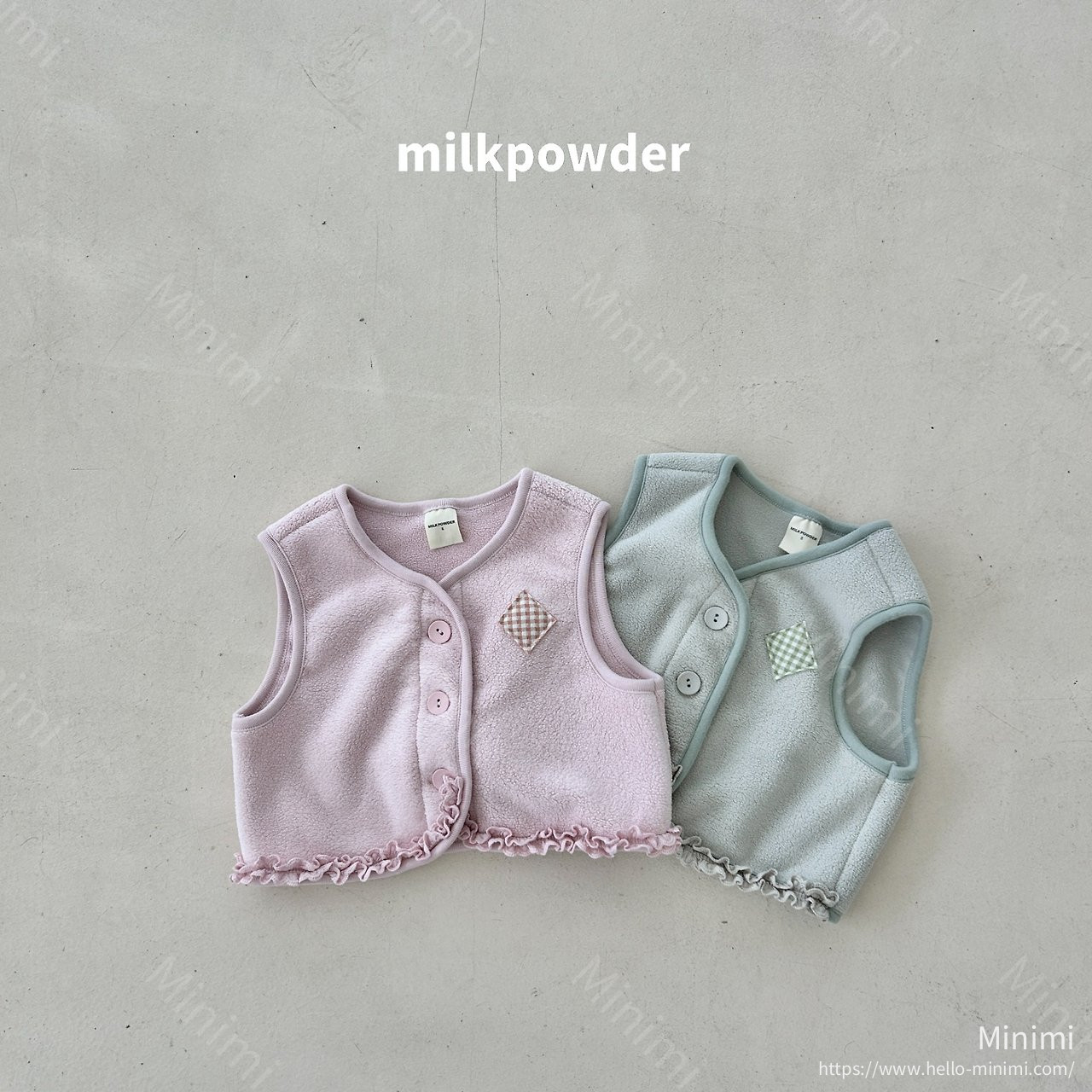 milkpowder Fogny Fleece Vest 細節圖 27
