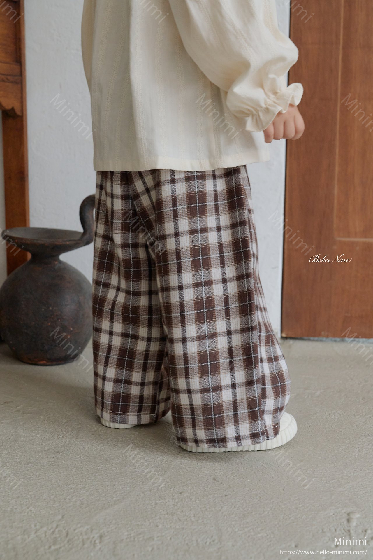 bebe nine Teddy Loose Pants 細節圖 5