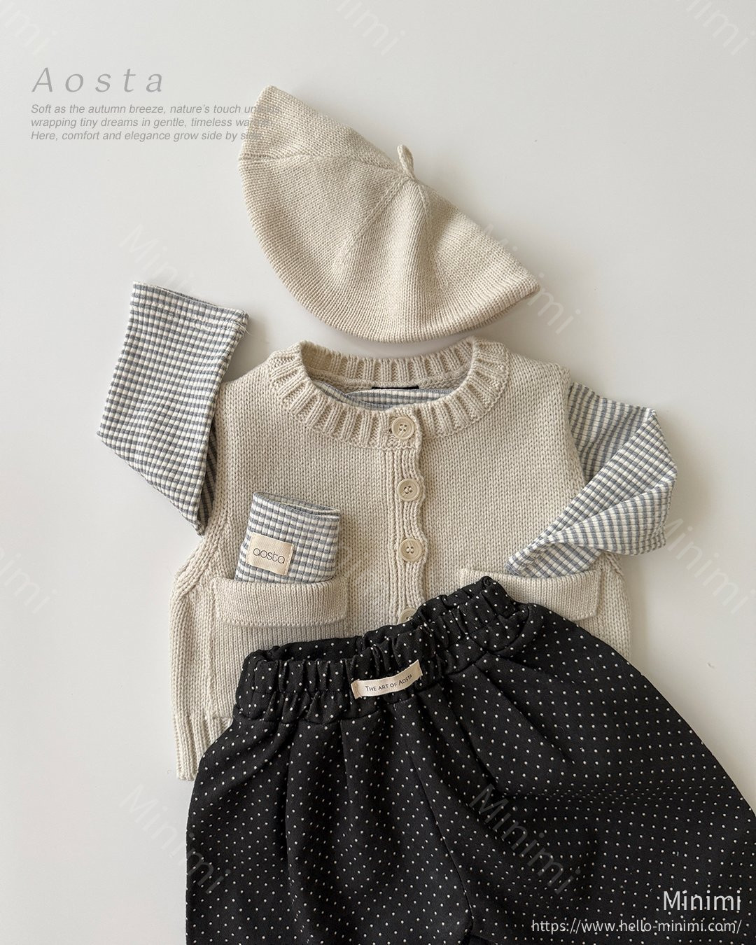 Aosta atelier Knit Beret 細節圖 6