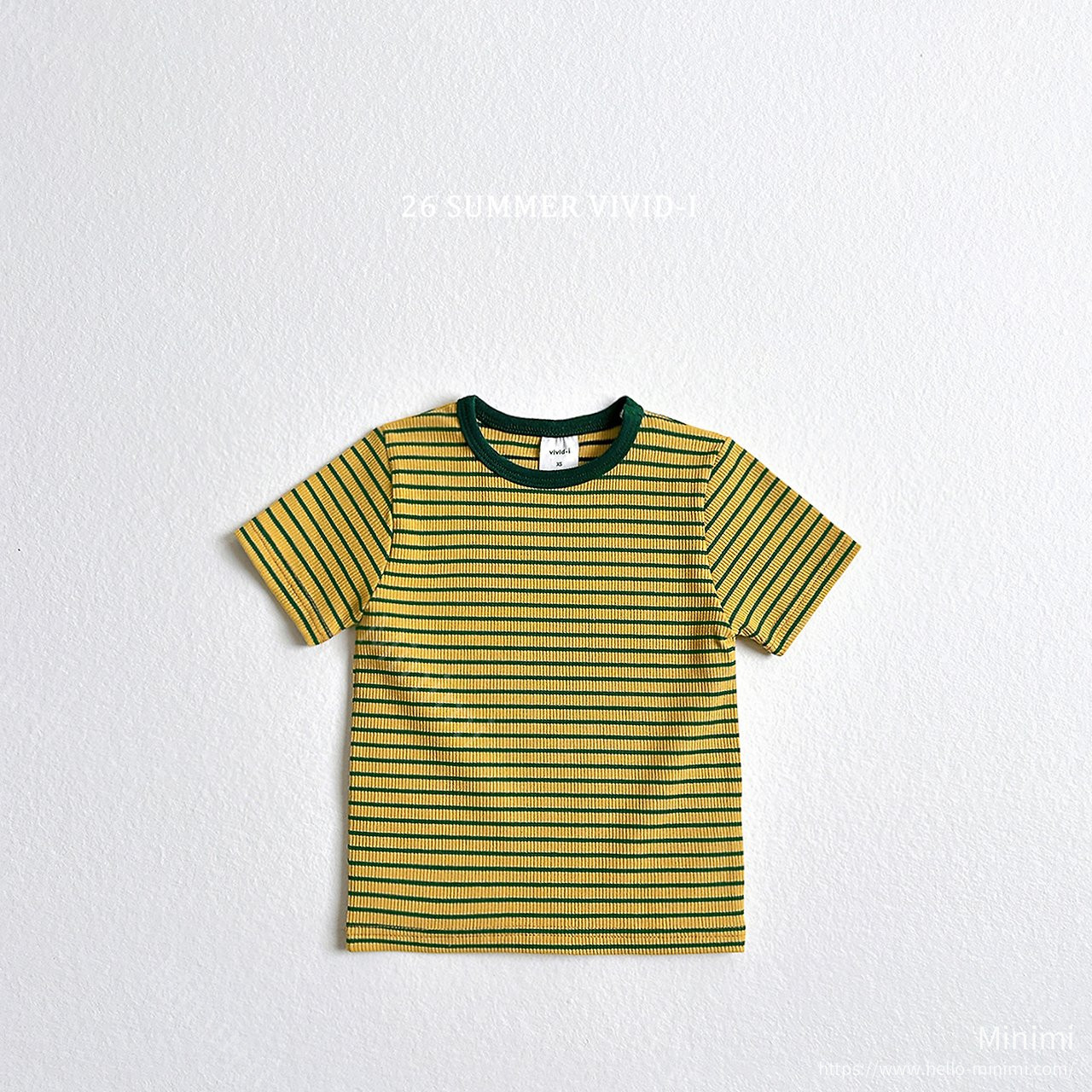 VIVID-I Striped Ribbed Bound T-Shirt 細節圖 3