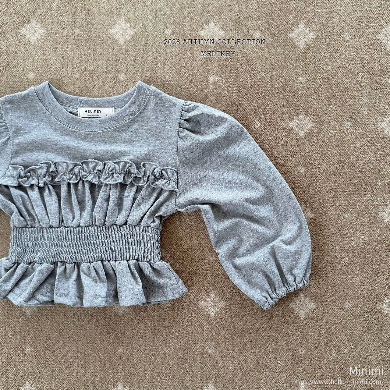 Melikey Smock Frill T-shirt 細節圖 2