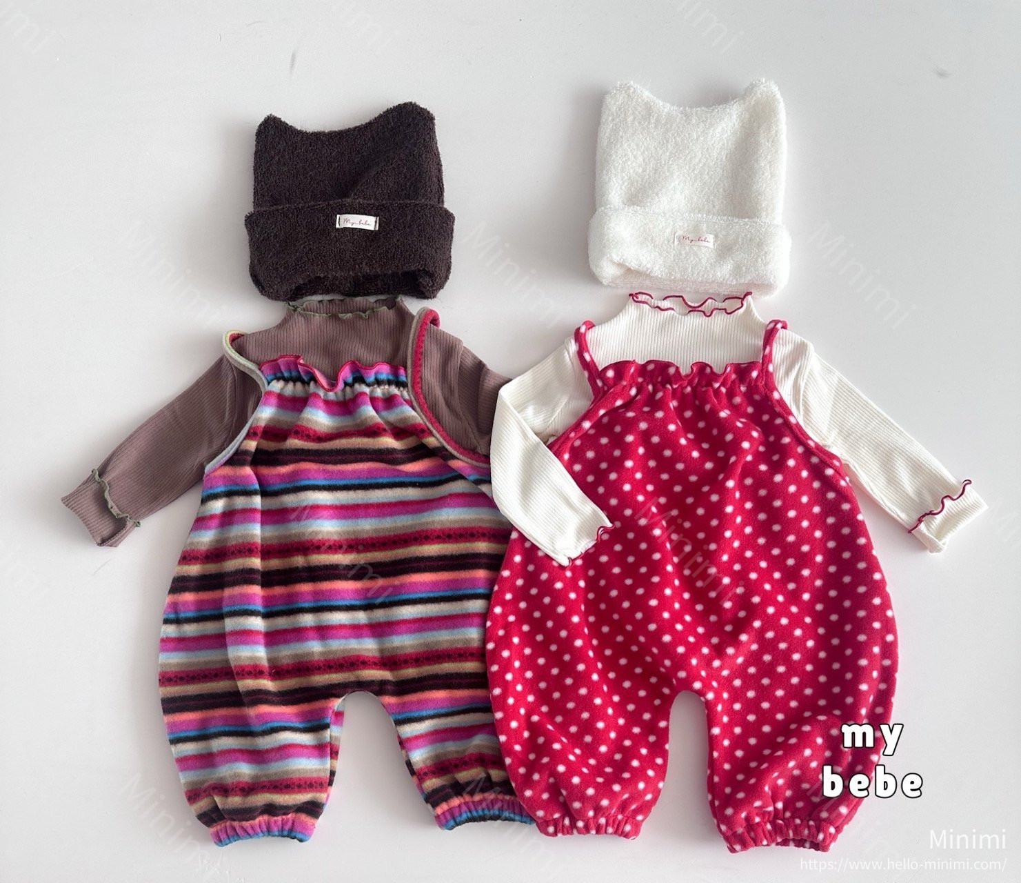 my_bébé Runrun Fleece Overall 細節圖 10