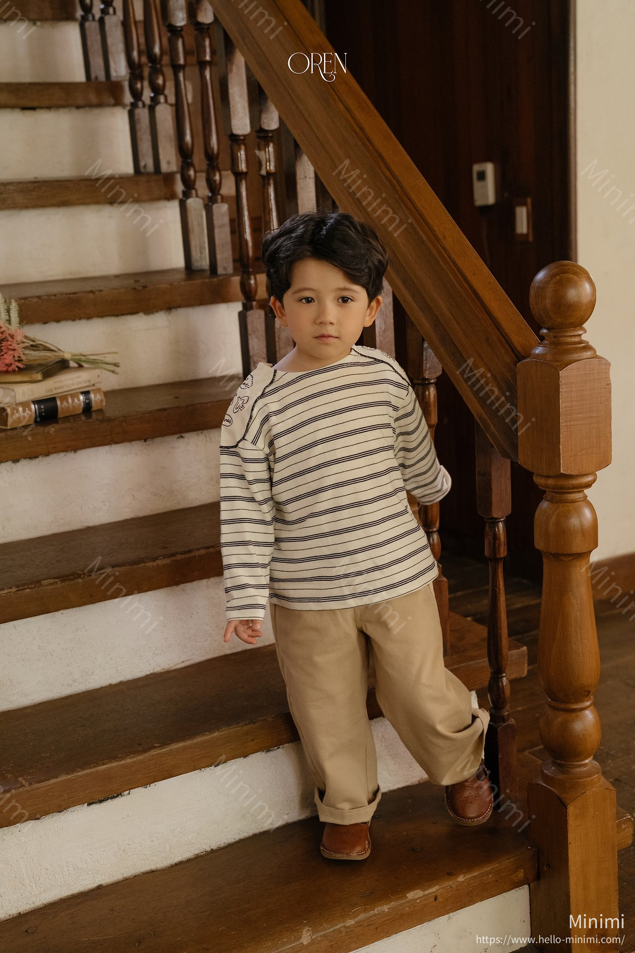 Oren Jane Stripe T-Shirt 細節圖 4