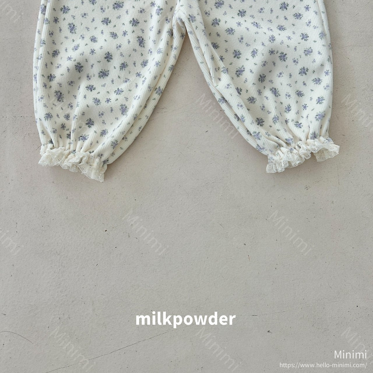 milkpowder Pudding Flower Pants 細節圖 4