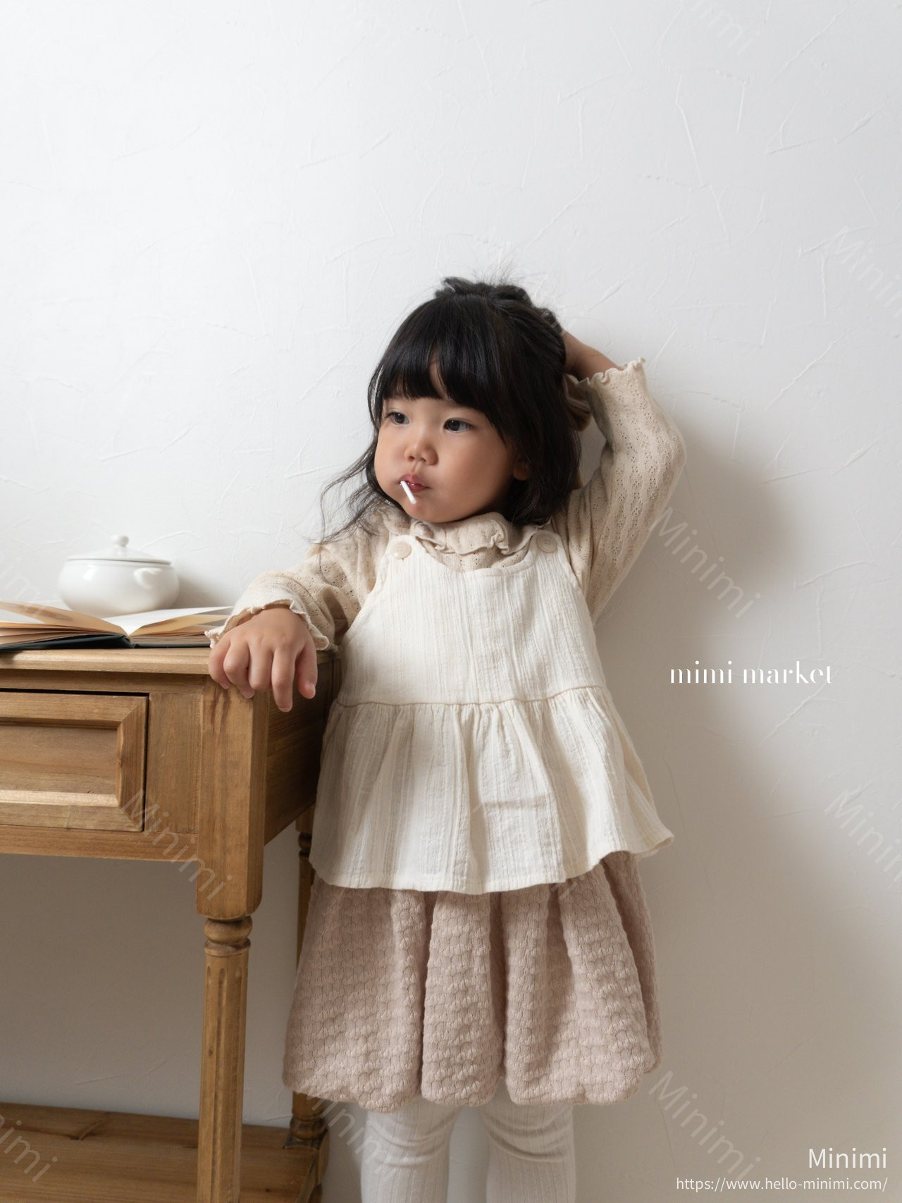 mimi-market Vest Blouse 細節圖 1