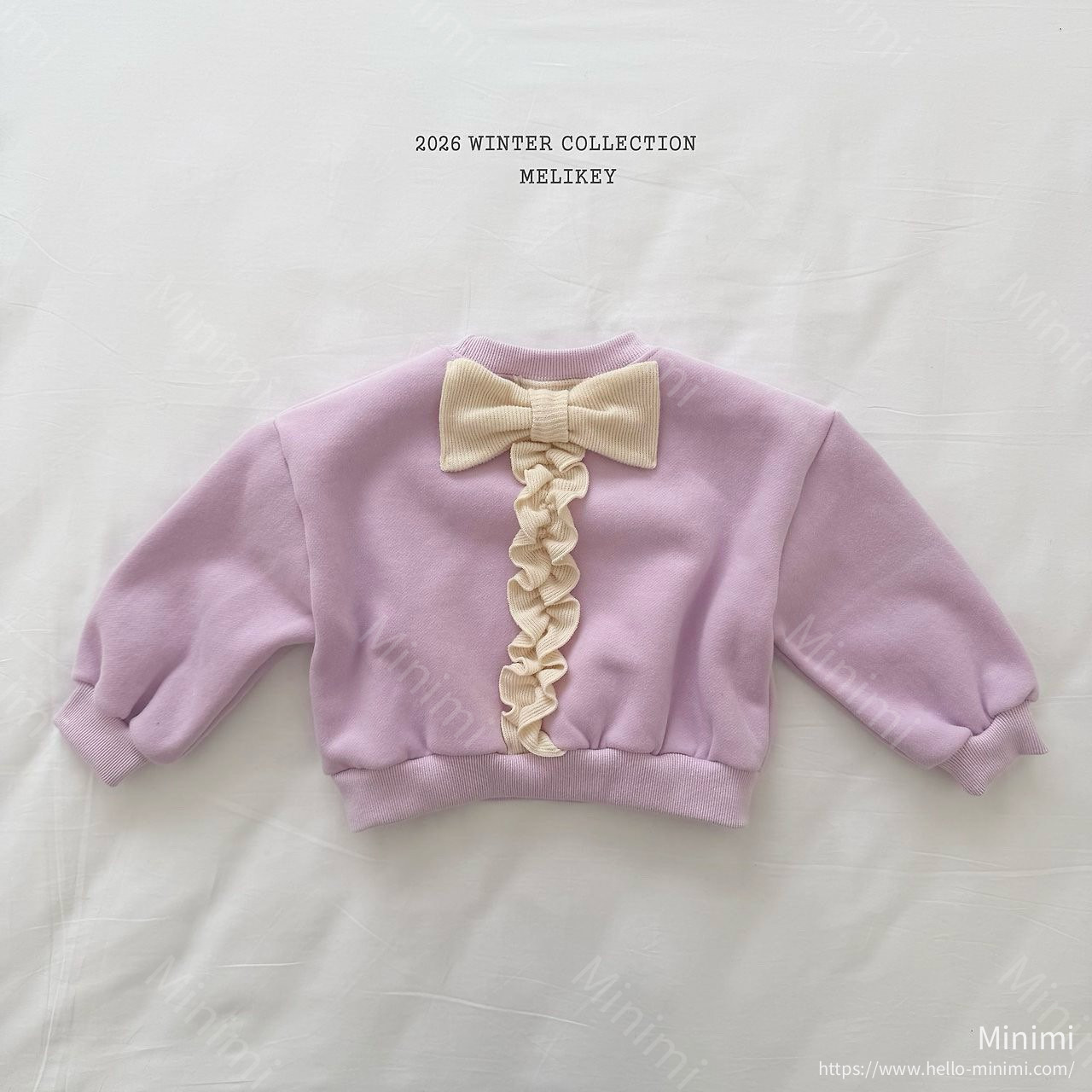 Melikey Ribbon Frill Sweatshirt 細節圖 45