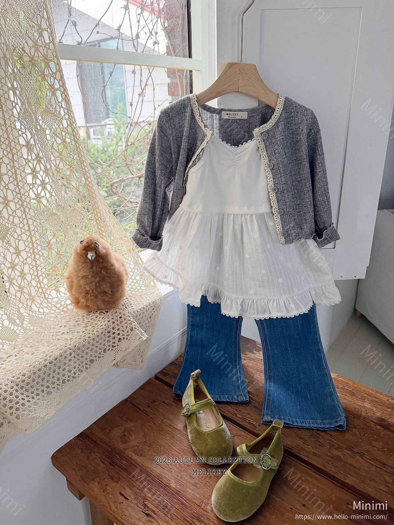 Melikey Ballet Frill Sleeveless Dress 細節圖 8