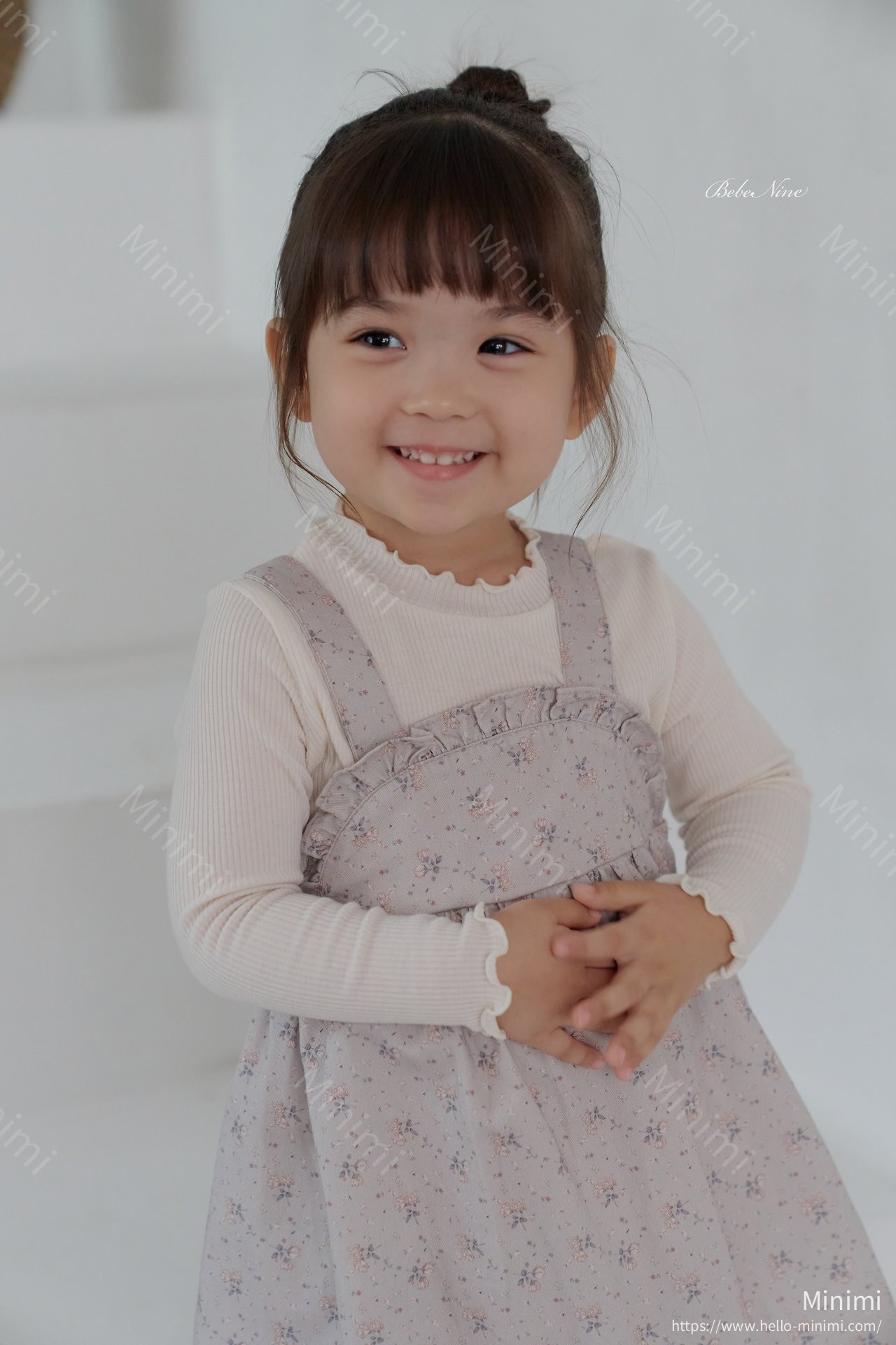bebe nine Soft Ruffle Rib Tee 細節圖 9
