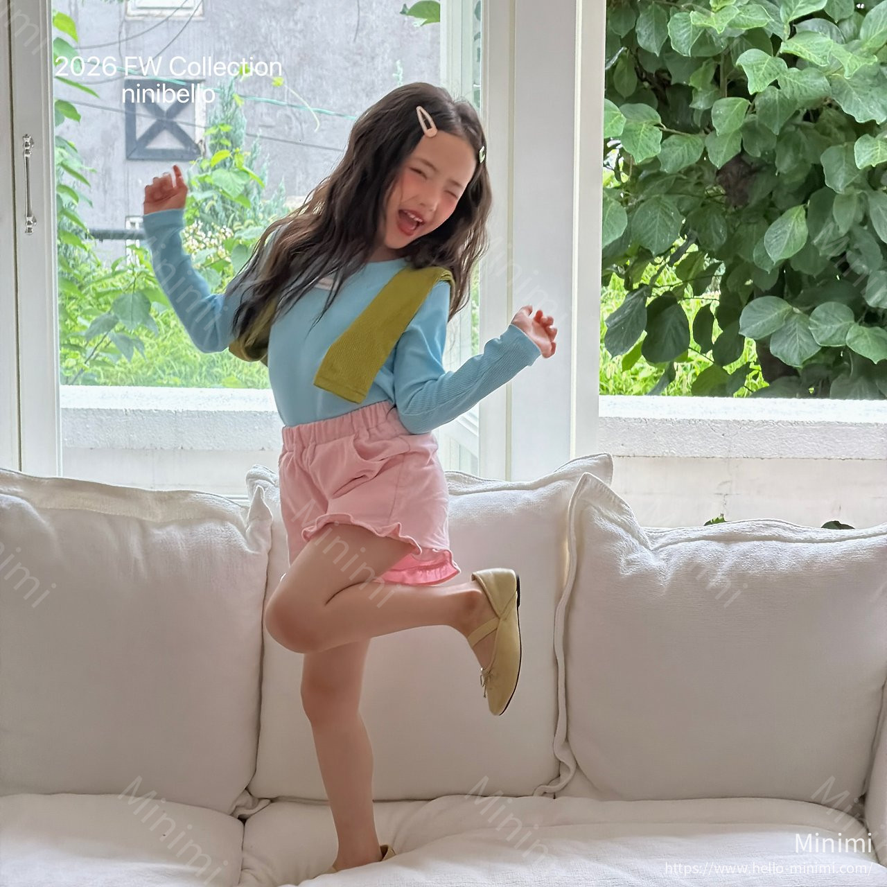 ninibello Heart Frill Corduroy Shorts 細節圖 29
