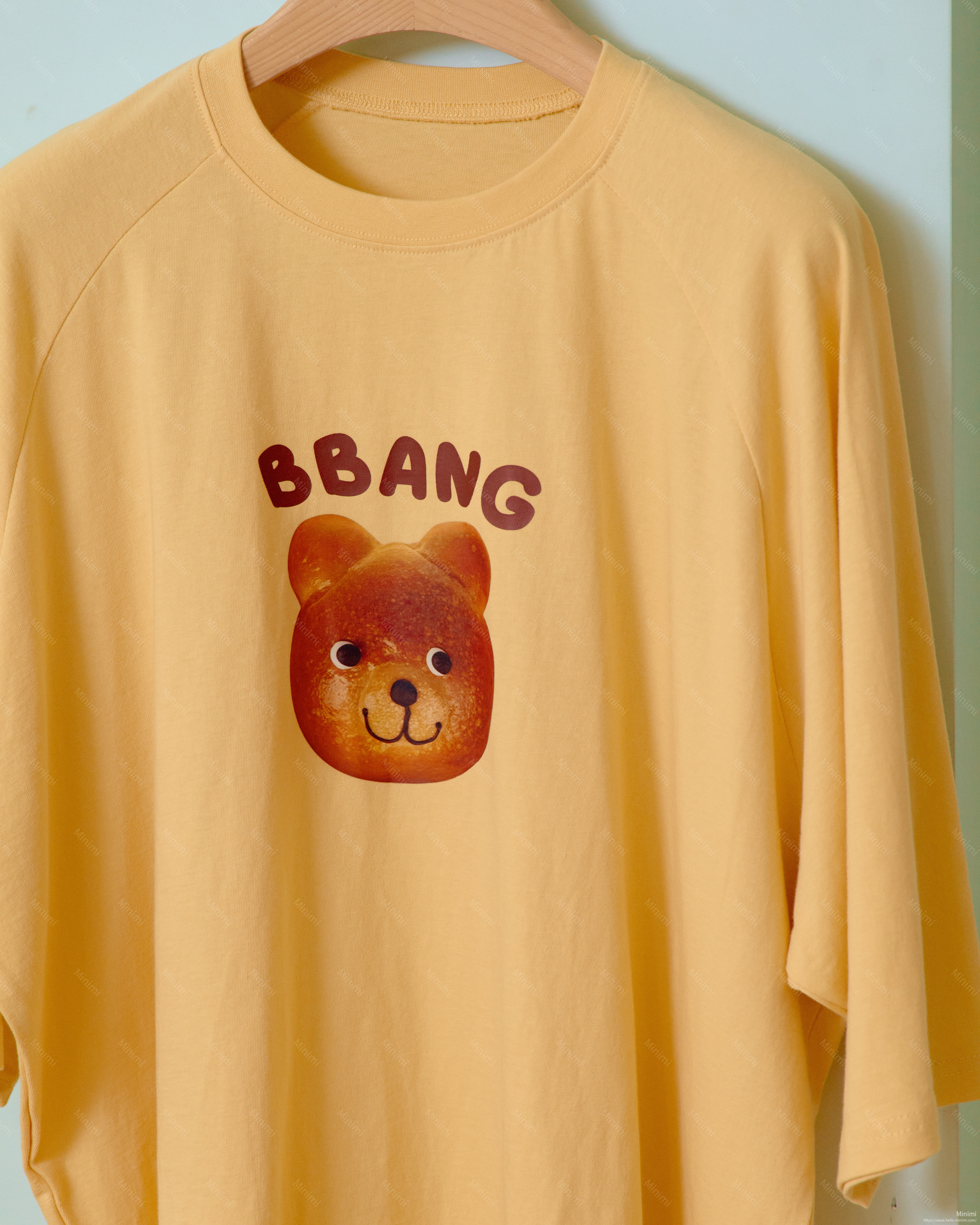 oott bebe Bread Raglan T-shirt (Adult) 細節圖 6