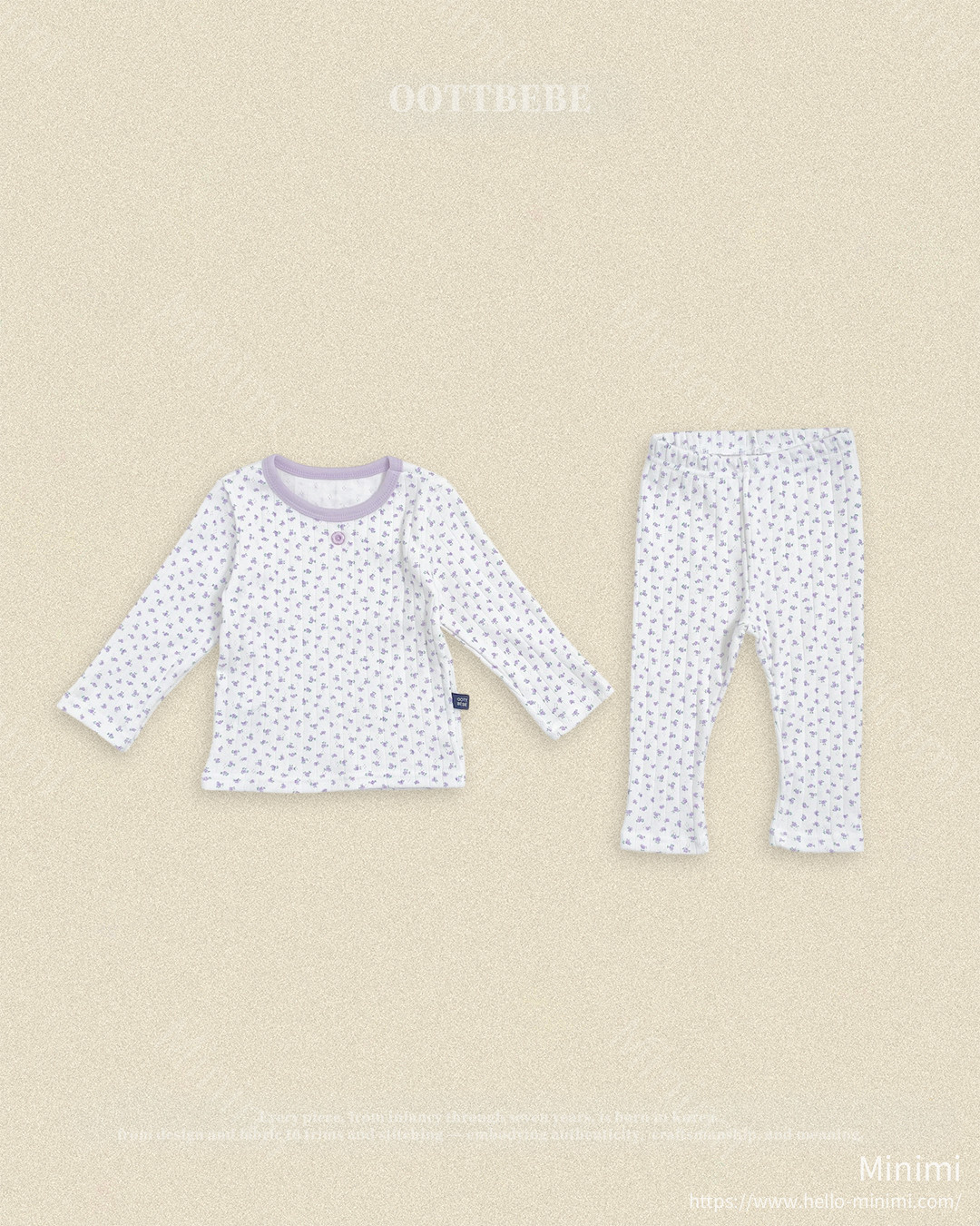 oott bebe Coco Flower Loungewear 細節圖 10