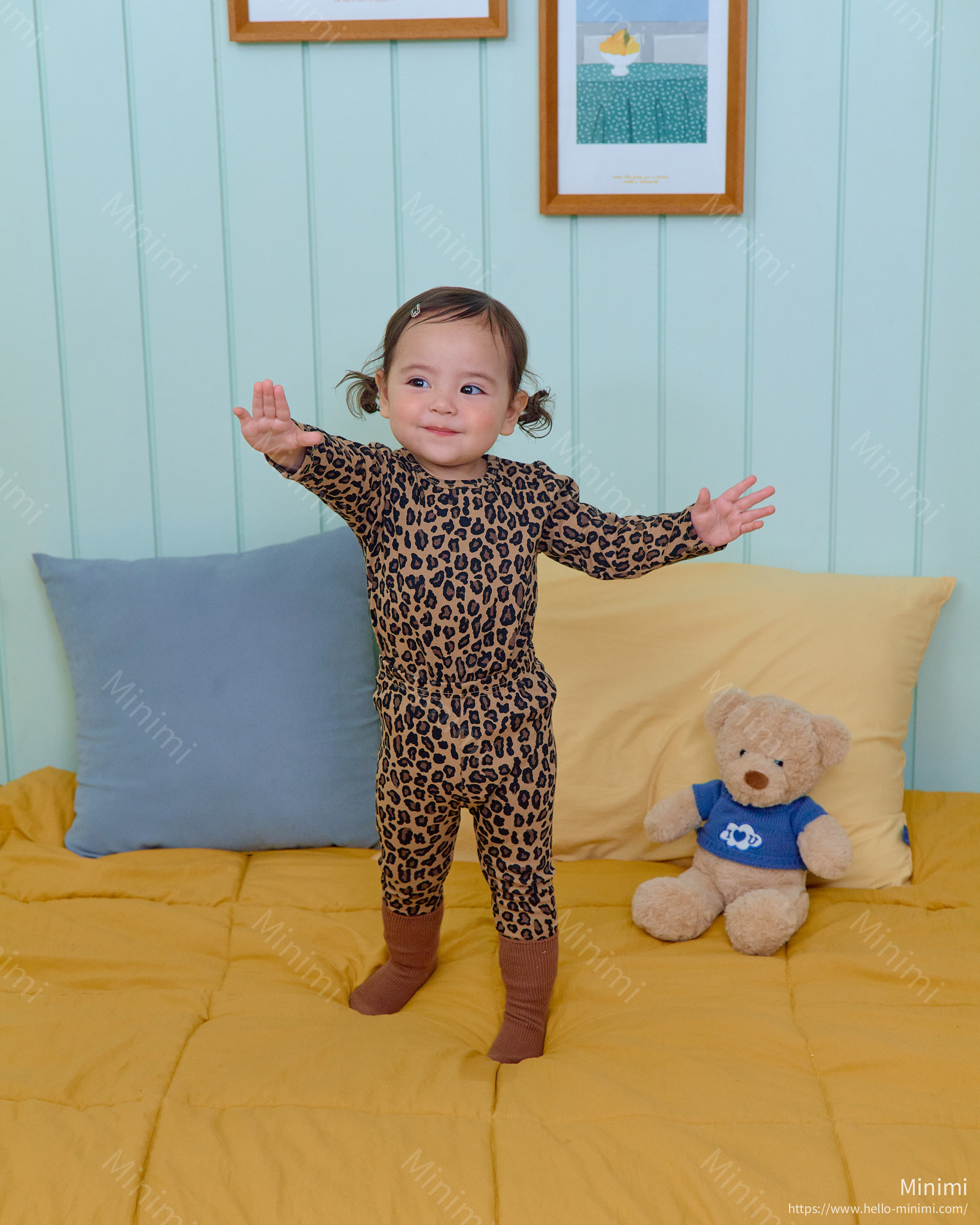 oott bebe Little Leopard Loungewear 細節圖 23