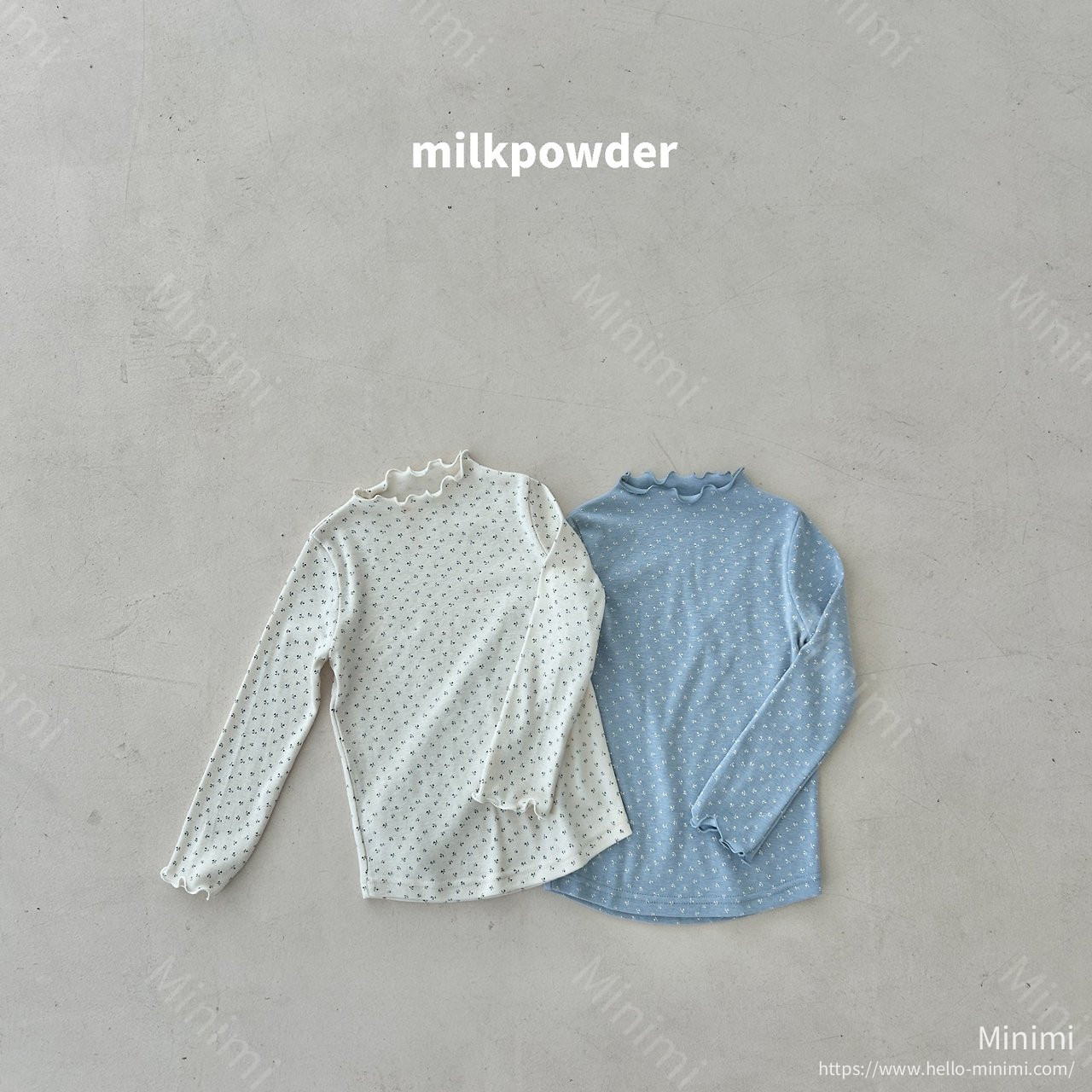 milkpowder Turtleneck Tee 細節圖 23