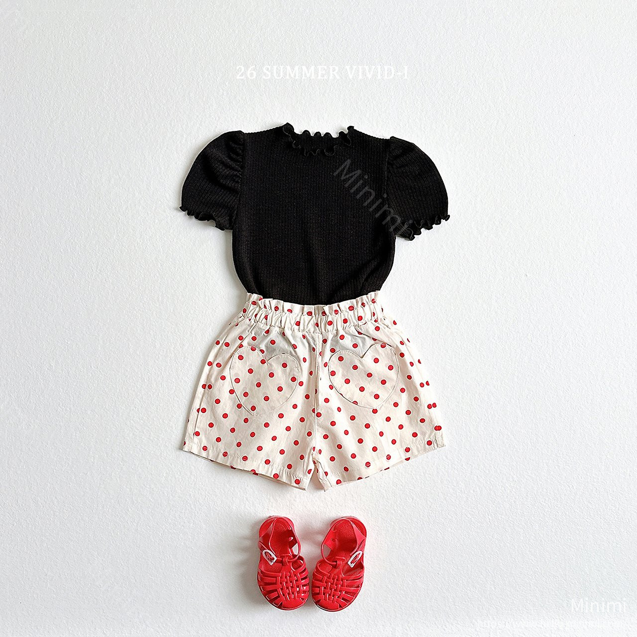 VIVID-I Shirred Puff Fluted T-Shirt 細節圖 13