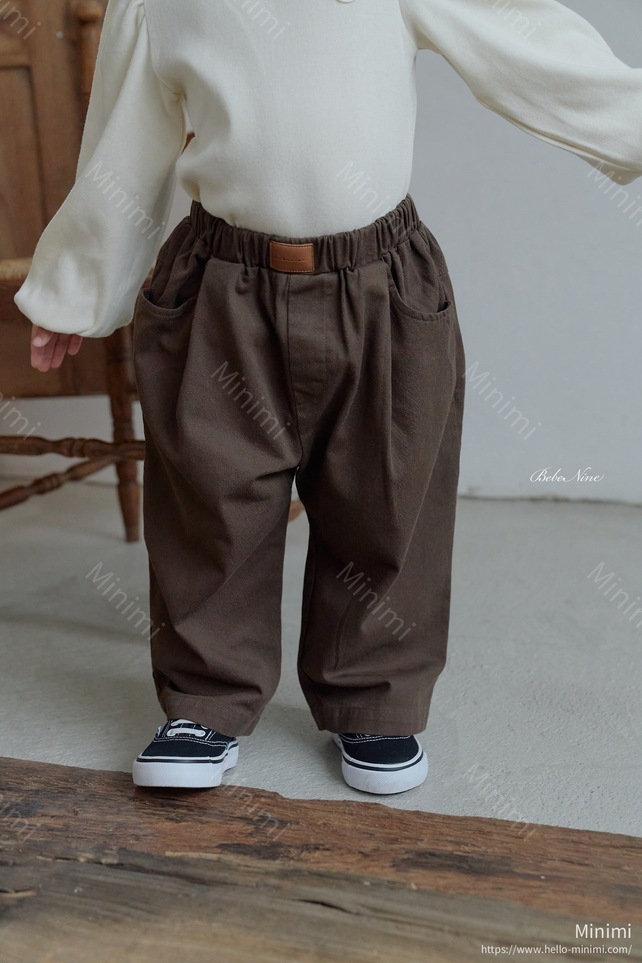 bebe nine Momo Cotton Pants 韓國童裝現貨