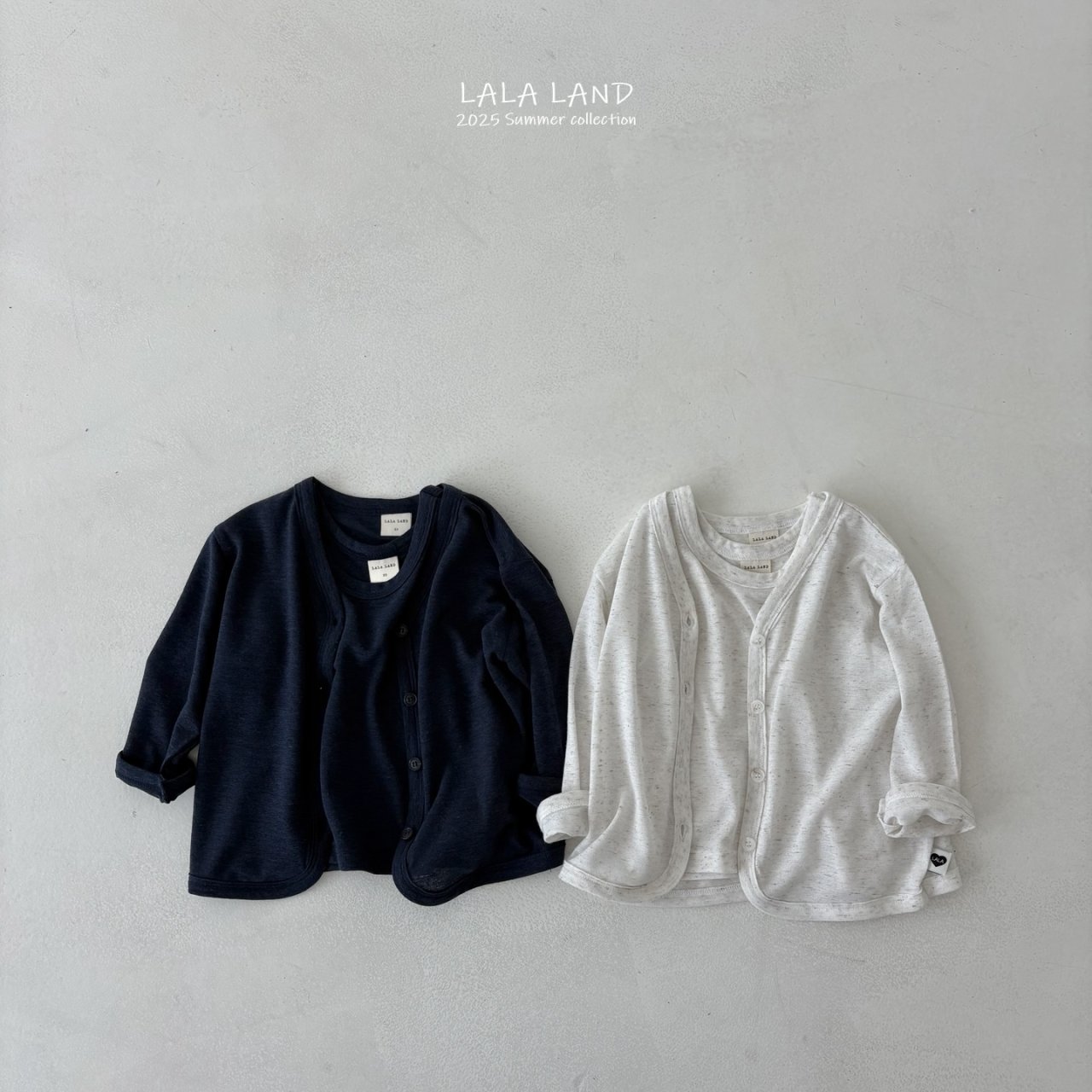 Linen Cardigan and Tank Top Set