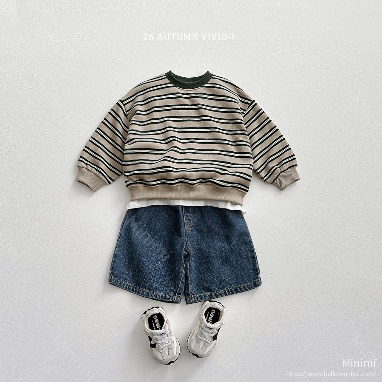 VIVID-I Multi Color Block Stripe Sweatshirt 細節圖 15
