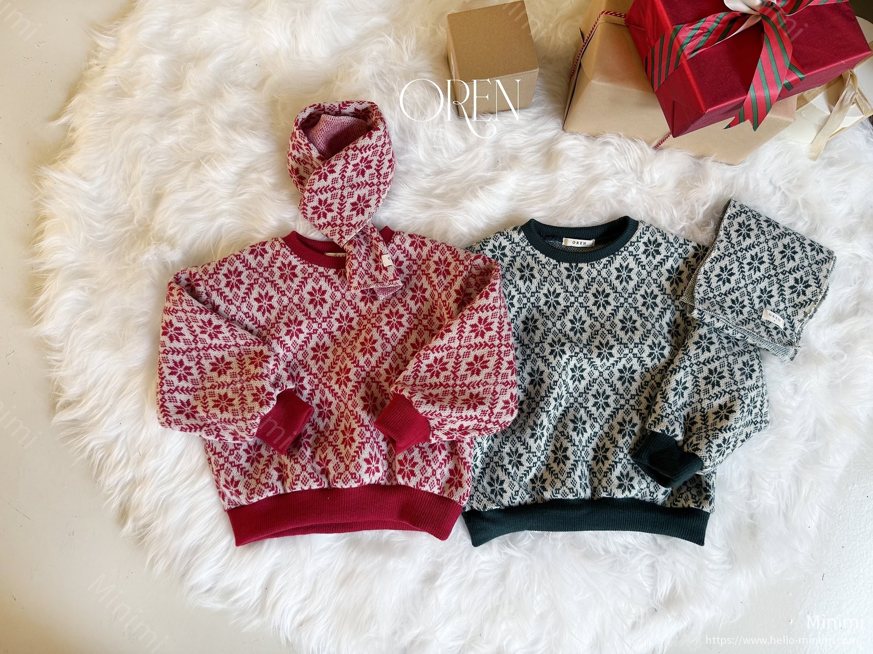 Oren Snowflake Knit Sweatshirt 細節圖 20