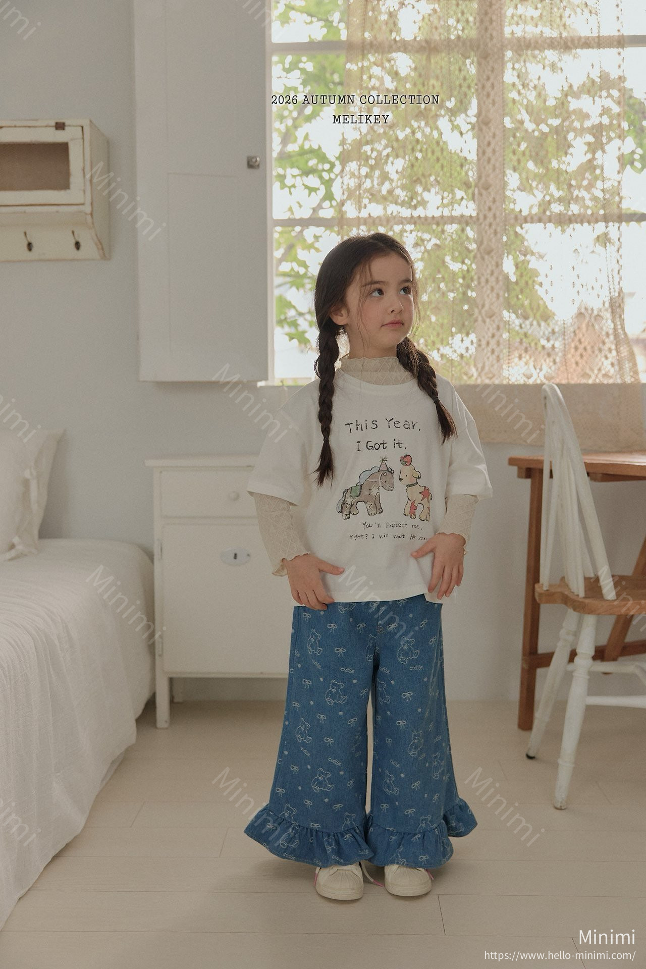 Melikey Bear Frill Jeans 細節圖 10