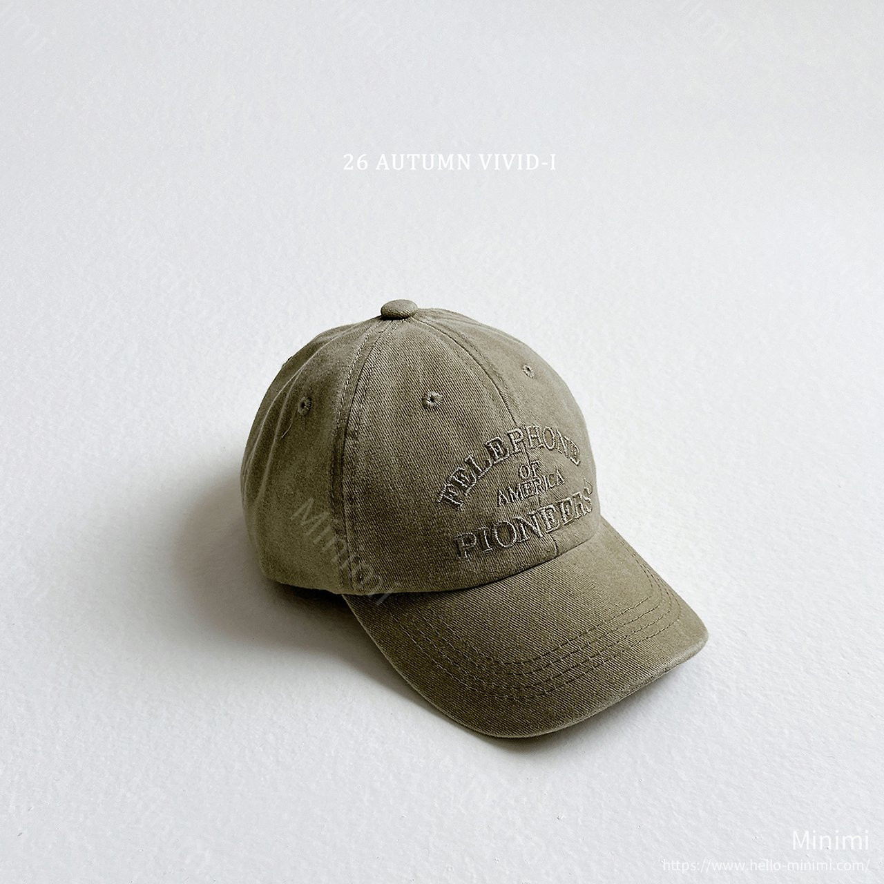 VIVID-I America Embroidery Cap 細節圖 6