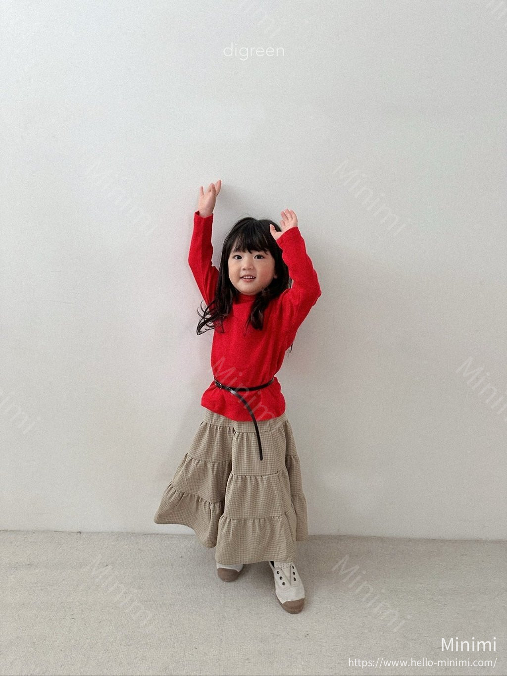 digreen Check Ruffle Skirt 細節圖 18