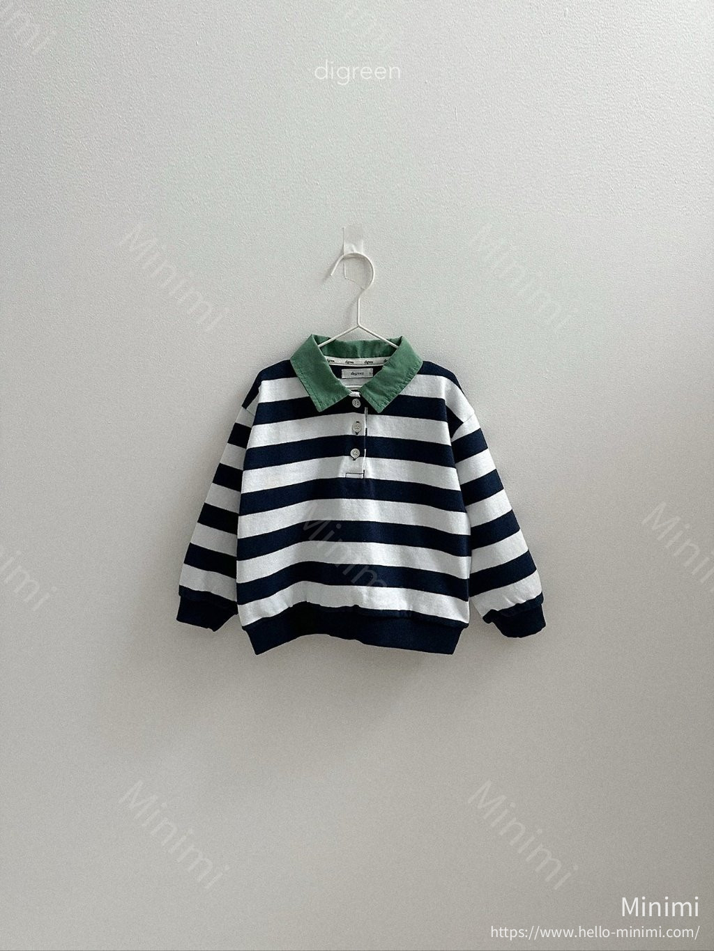 digreen Striped Collar MTM 細節圖 4