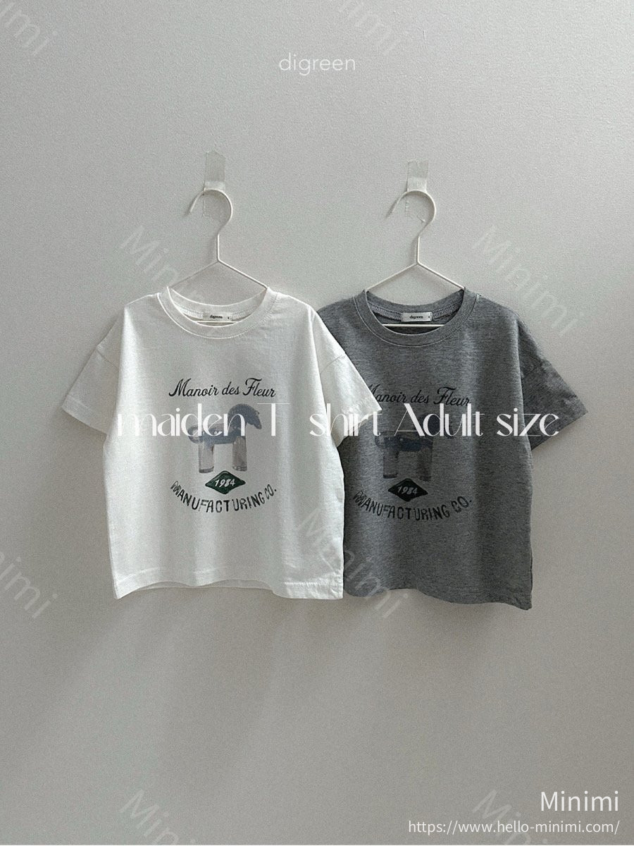 digreen Maiden Tee (Mom Size) - 韓國童裝代購主圖
