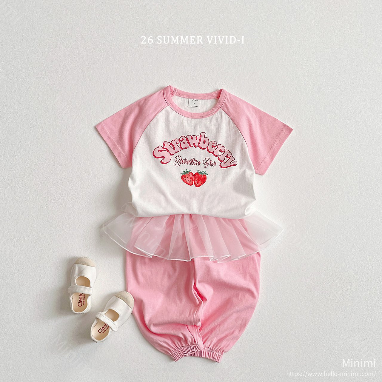 VIVID-I Strawberry Raglan T-Shirt 細節圖 9