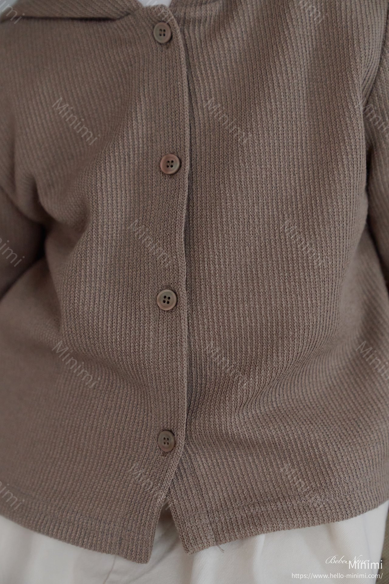 bebe nine Cookie Bear Cardigan 細節圖 9