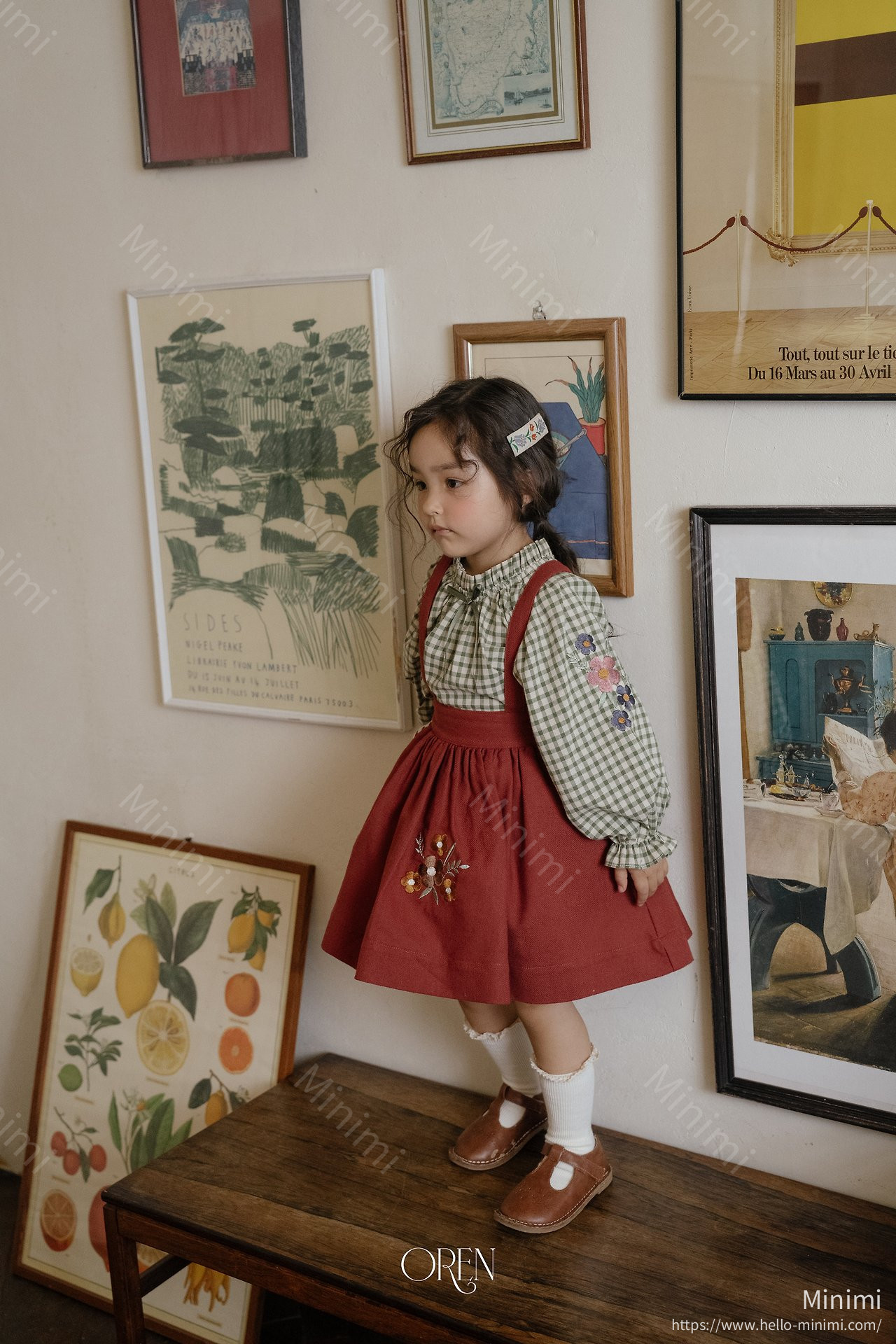 Oren Autumn Bloom Jumper Skirt 細節圖 47