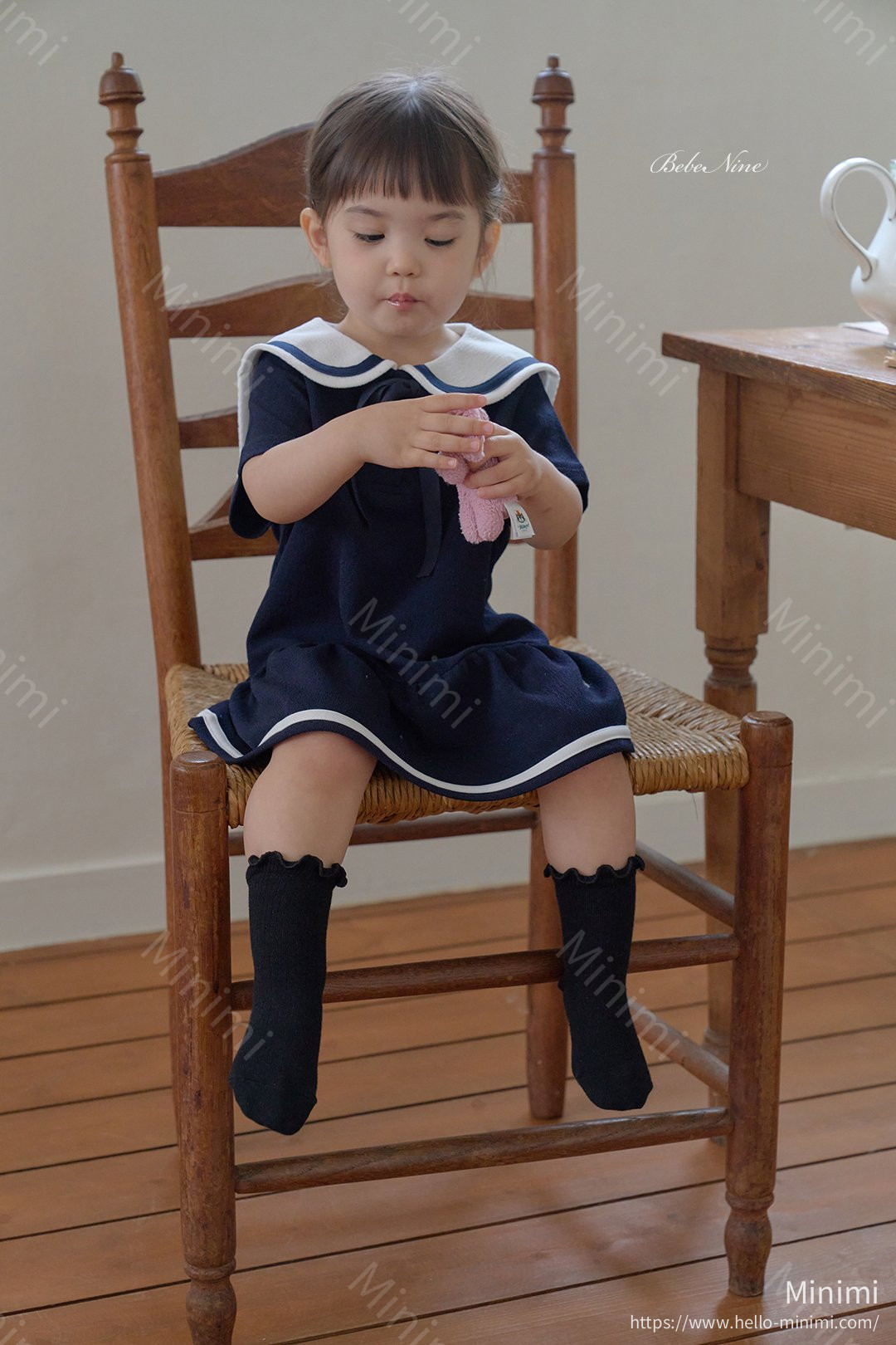 bebe nine Nine Frill Knee Socks 細節圖 14