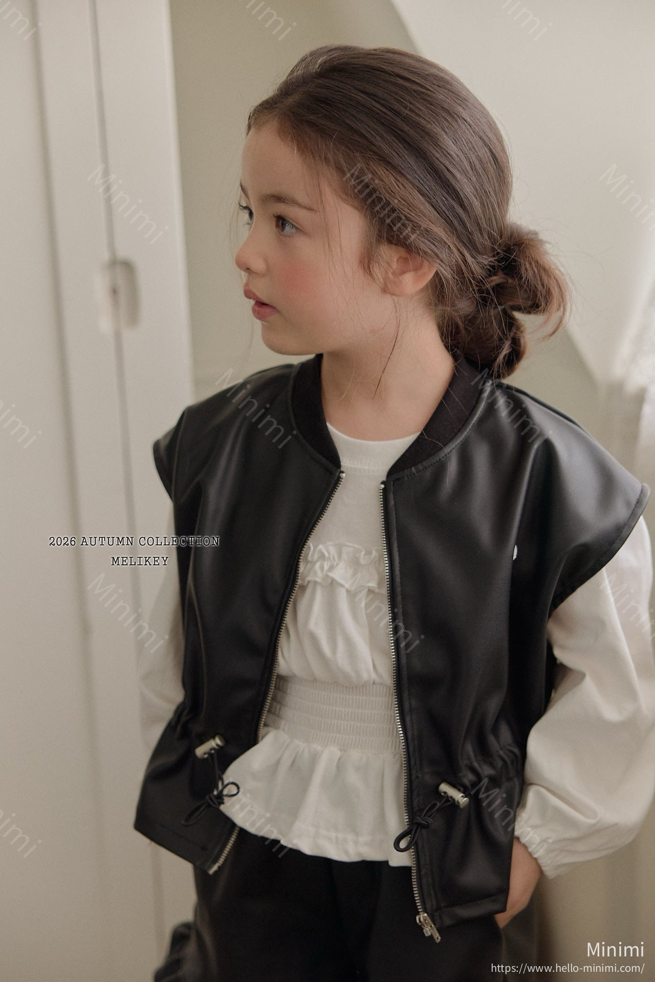 Melikey String Leather Vest 細節圖 24