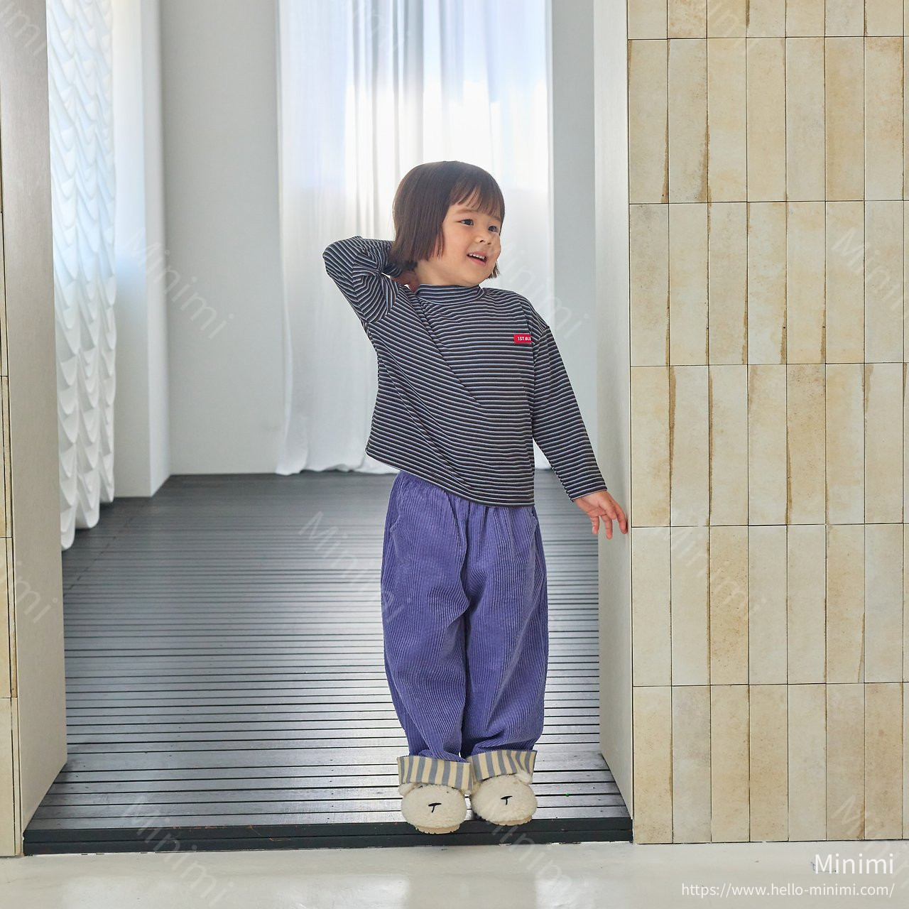 1st BLUE Stripe Half Turtleneck 細節圖 6