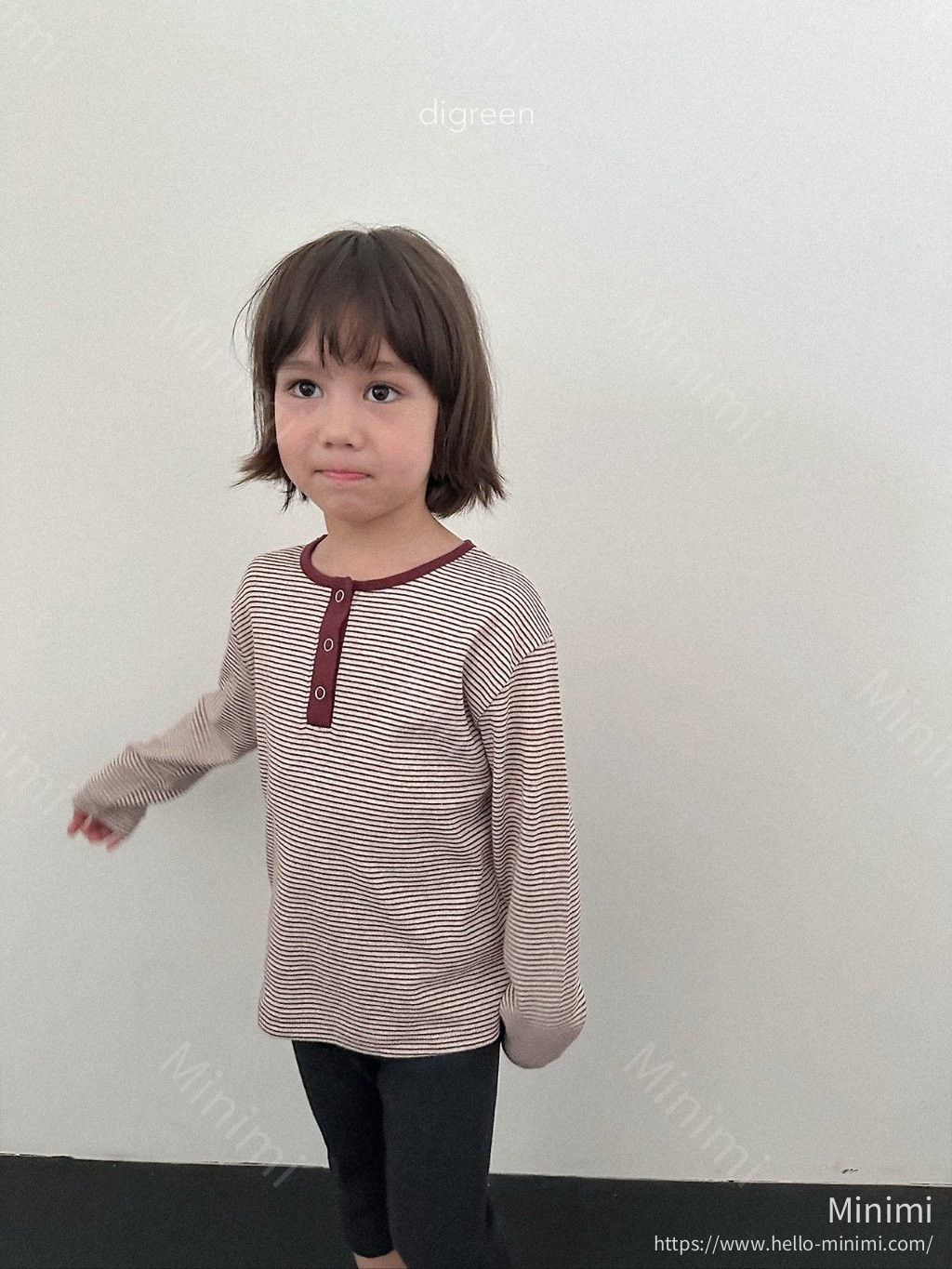 digreen Henley Neck Aletty Tee 細節圖 29