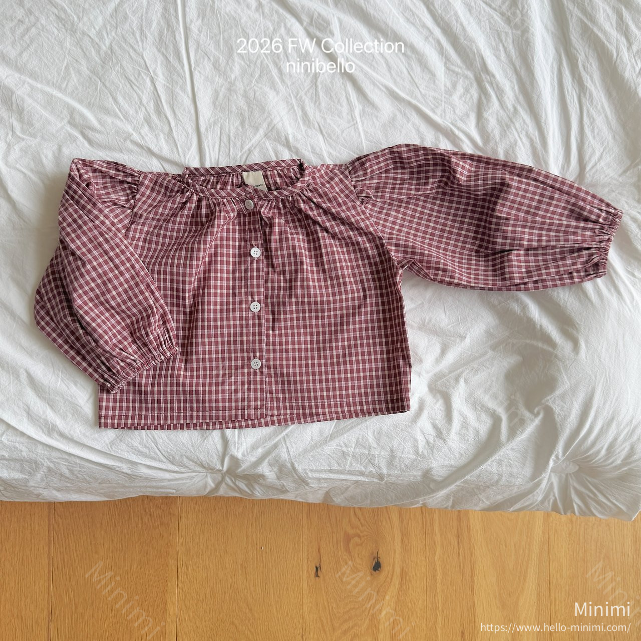 ninibello Hazel Puff Blouse 細節圖 2