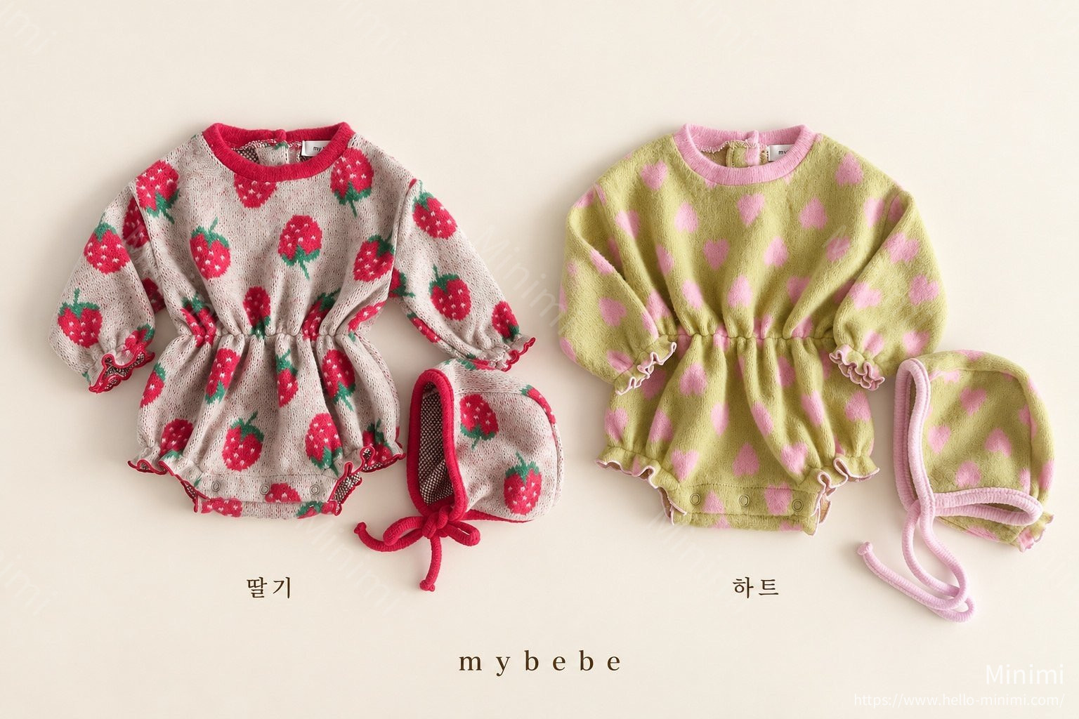 my_bébé Creamy Banding Suit Set 細節圖 1