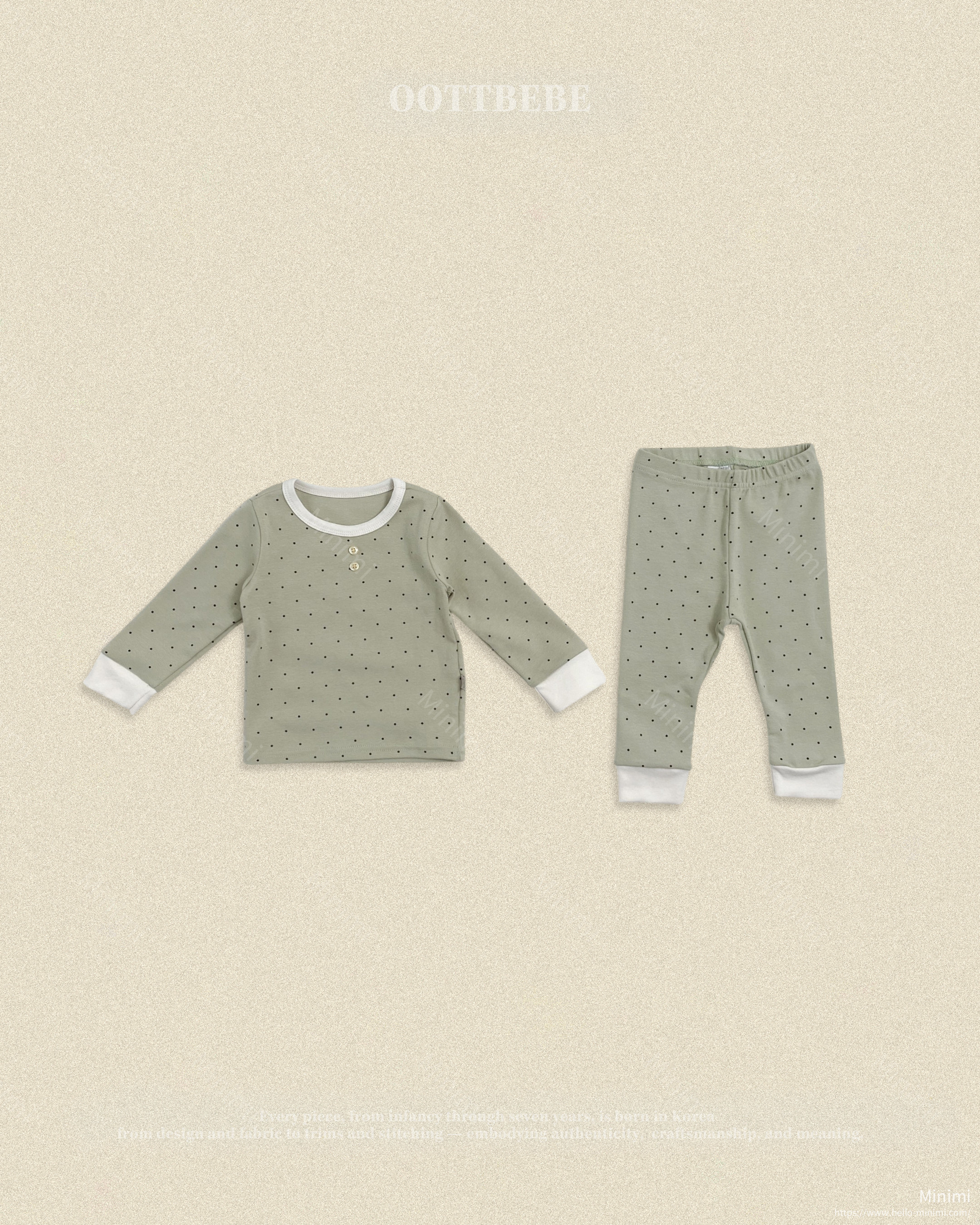 oott bebe Chouchou Dot Loungewear 細節圖 8