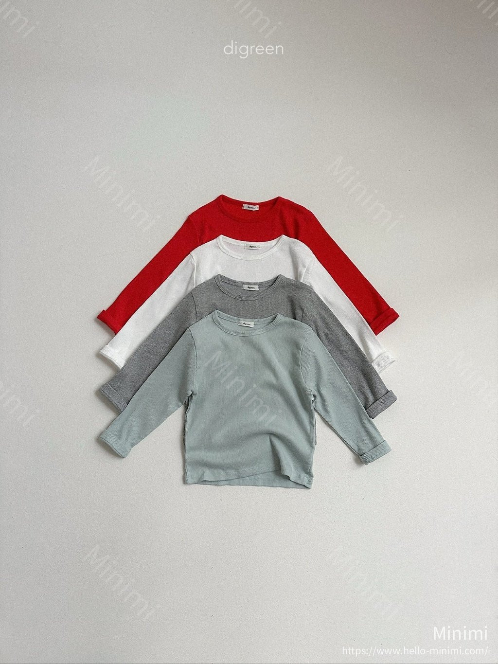digreen Hug Ribbed Tee 細節圖 2