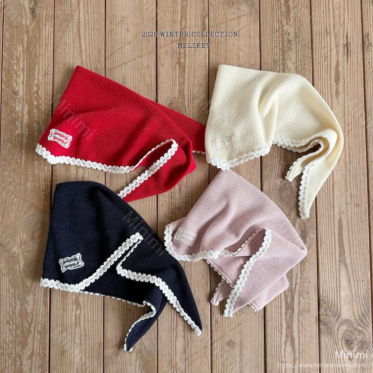 Melikey Hotzzi Triangle Scarf 細節圖 21