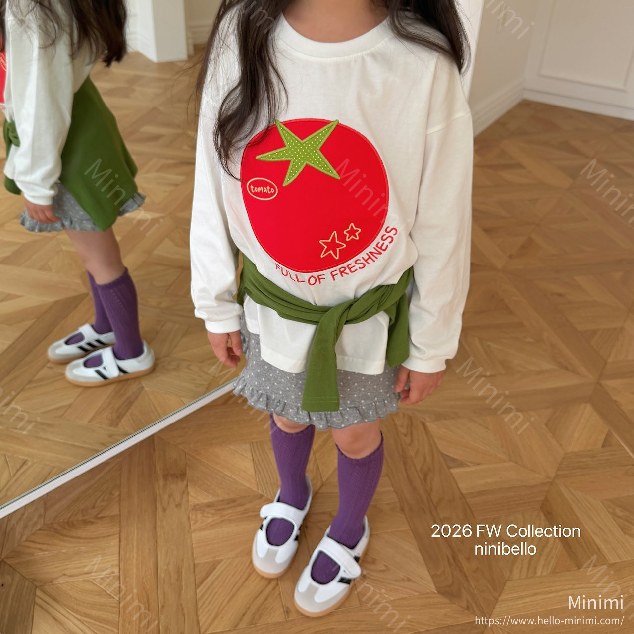 ninibello Tomato Patch T-shirt 細節圖 22