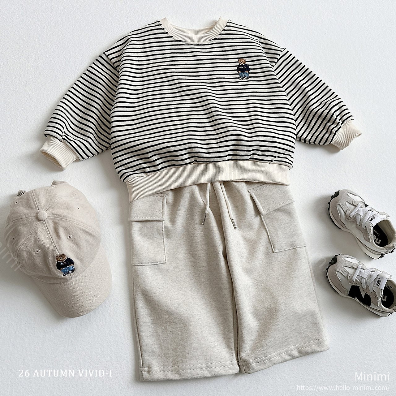 VIVID-I Stripe Bear Embroidery Set 細節圖 17