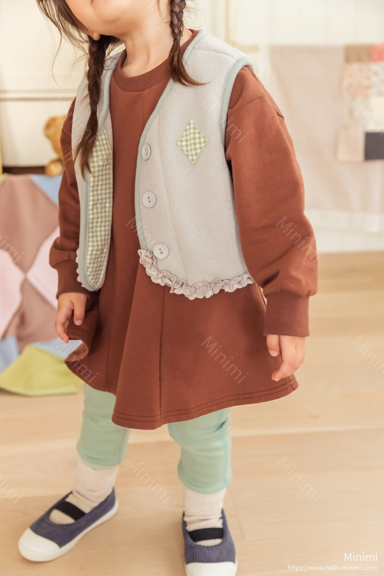 milkpowder Fogny Fleece Vest 細節圖 42