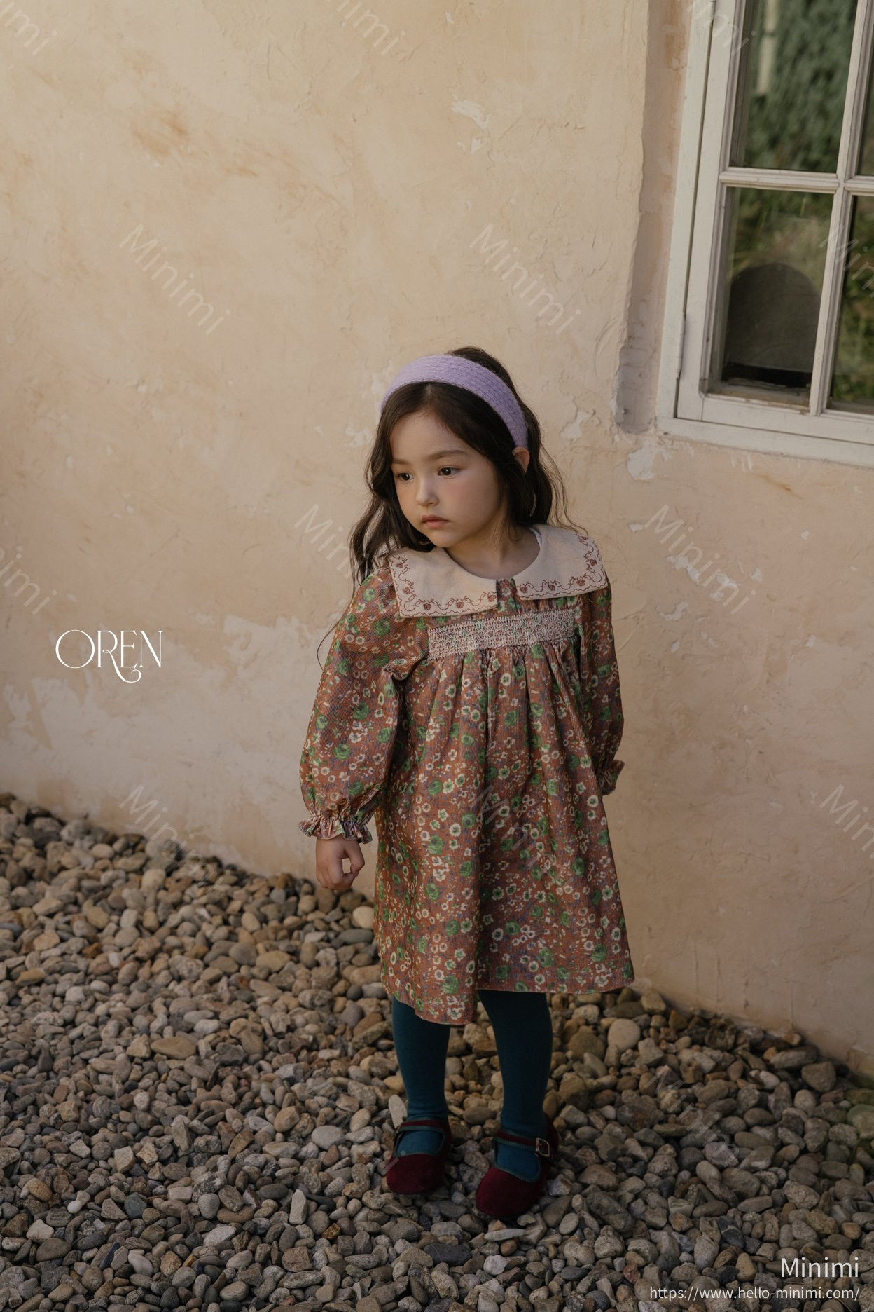 Oren Bonjour Square Collar Dress 細節圖 1