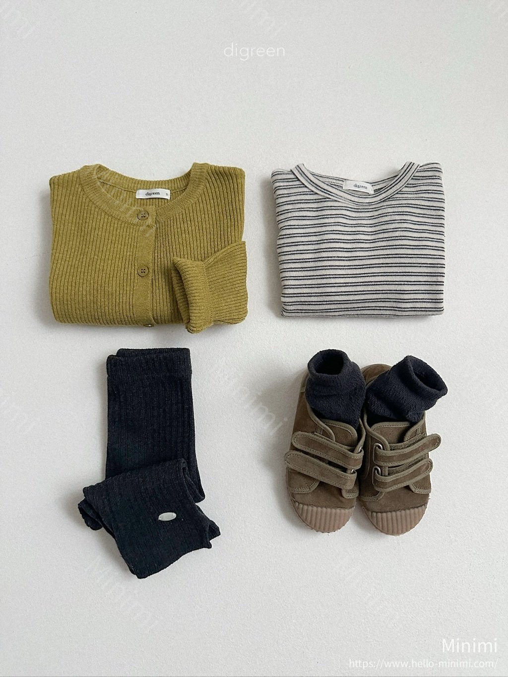 digreen Rib Capri Leggings 細節圖 10