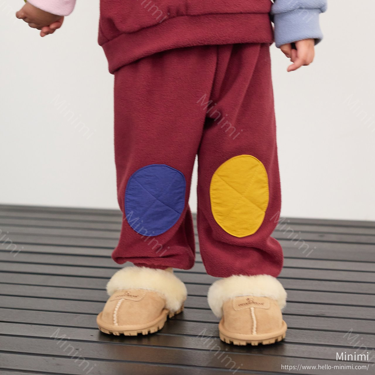 1st BLUE Bread Colorblock Pants 細節圖 5