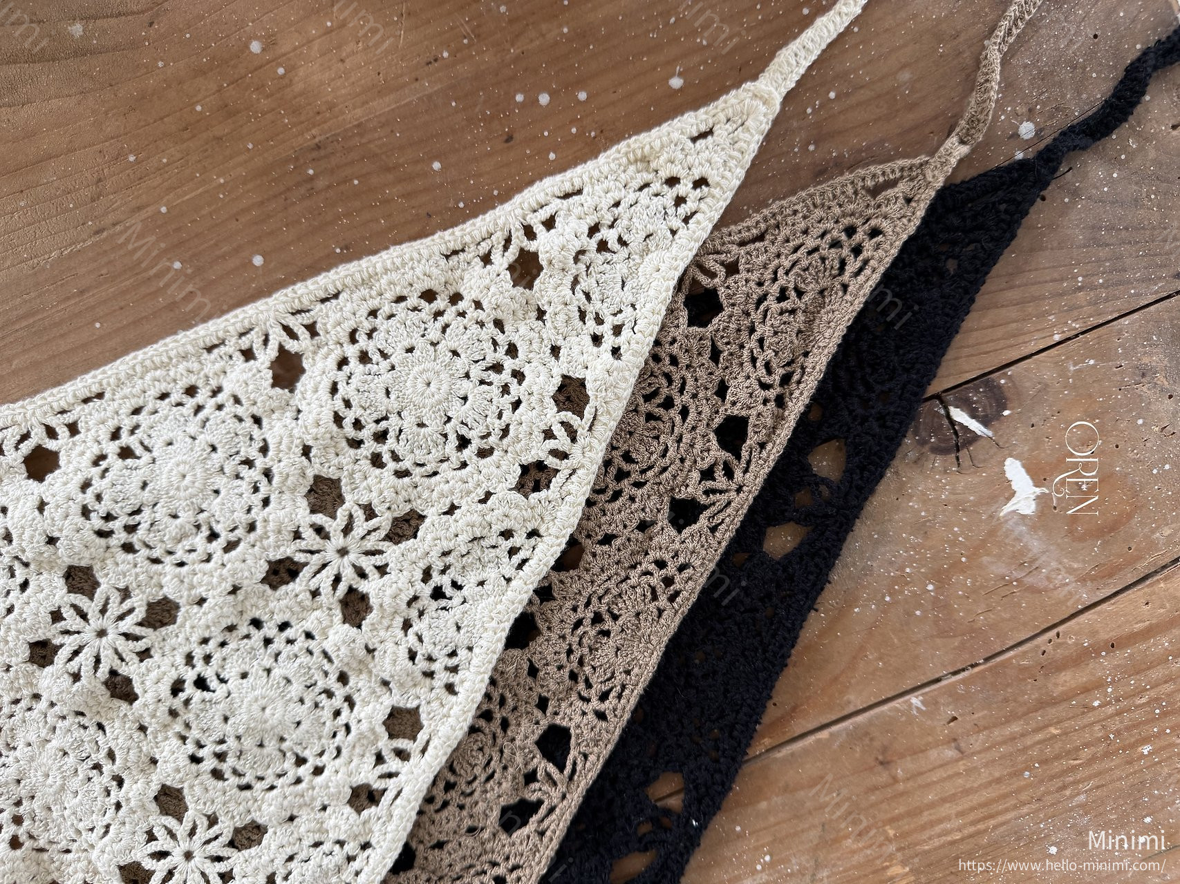 Oren Maison Crochet Kerchief 細節圖 3