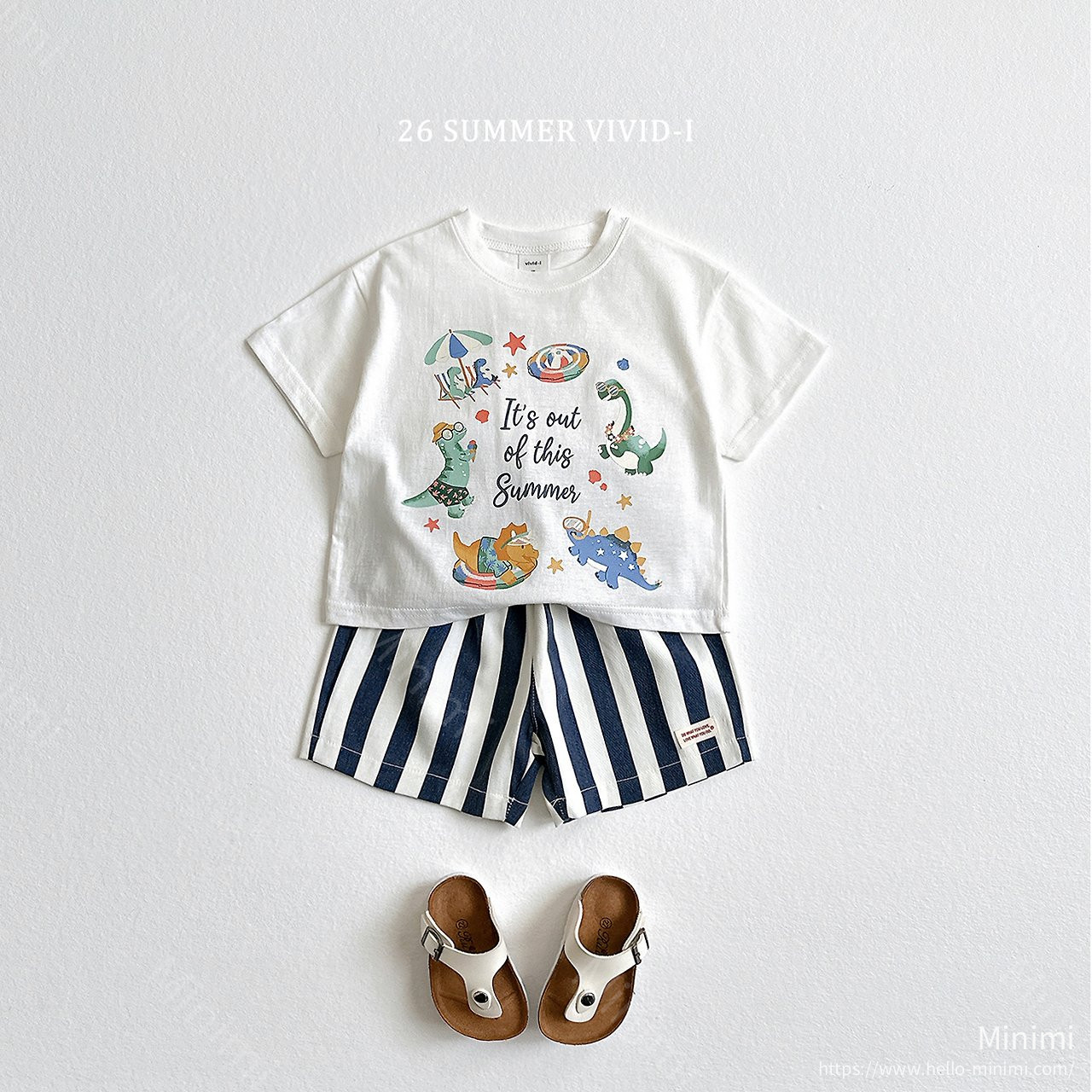 VIVID-I Vacance Dinosaur T-Shirt 細節圖 5