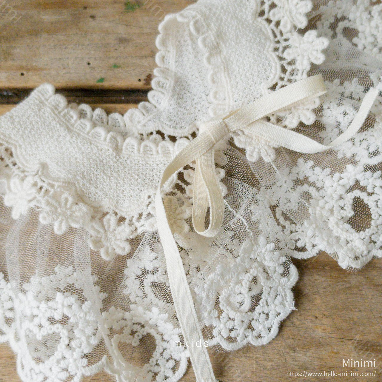 mkids Cecil Lace Cape 細節圖 3